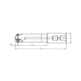 DH1/2/3/4SC 16W15/21/23/31/42-40-11/16/22U Threading Toolholder - Makotools Industrial Supply Tools for Metal Cutting